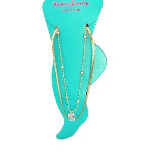 Dainty minimalist anklet